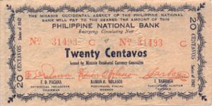 Philippines, 20 Centavos, S574