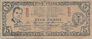 Philippines, 5 Peso, S578b