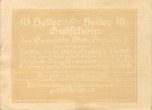 Austria, 10 Heller, FS 1017IIb