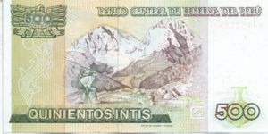 Peru, 500 Intis, P135