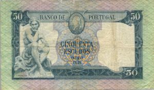 Portugal, 50 Escudo, P164 Sign.1