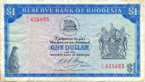 Rhodesia, 1 Dollar, P30g