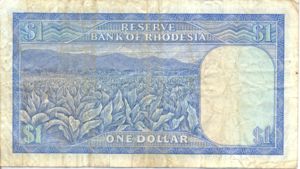 Rhodesia, 1 Dollar, P30g