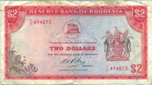 Rhodesia, 2 Dollar, P31h
