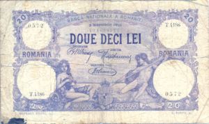 Romania, 20 Lei, P20
