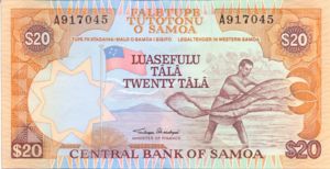 Samoa, 20 Tala, P35a