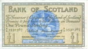 Scotland, 1 Pound, P100c