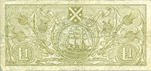 Scotland, 1 Pound, P102b