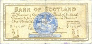 Scotland, 1 Pound, P105b