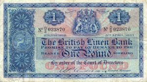Scotland, 1 Pound, P157d