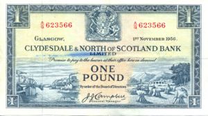 Scotland, 1 Pound, P191a
