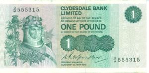 Scotland, 1 Pound, P204b