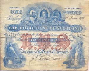 Scotland, 1 Pound, P316d