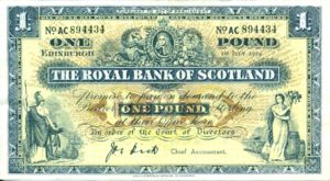 Scotland, 1 Pound, P322d