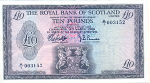 Scotland, 10 Pound, P331