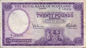 Scotland, 20 Pound, P332