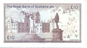 Scotland, 10 Pound, P343b