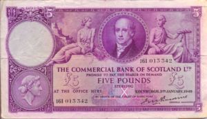 Scotland, 5 Pound, S333