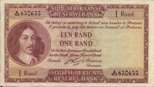 South Africa, 1 Rand, P103b