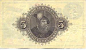 Sweden, 5 Krone, P33af