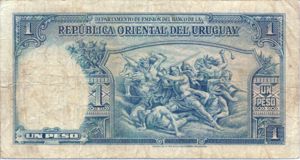 Uruguay, 1 Peso, P28a