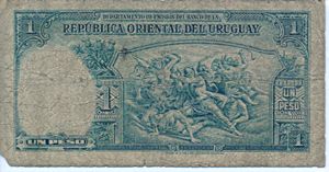 Uruguay, 1 Peso, P28d