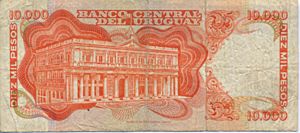 Uruguay, 10,000 Peso, P53a