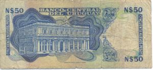Uruguay, 50 New Peso, P59