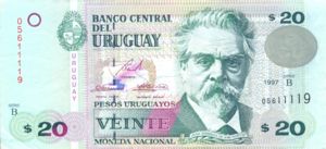 Uruguay, 20 Peso Uruguayo, P74b