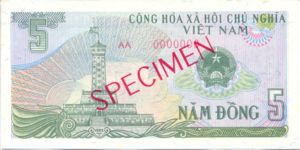 Vietnam, 5 Dong, P92s, SBV B20as