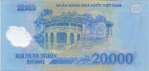 Vietnam, 20,000 Dong, P120c, SBV B44c