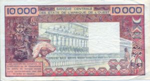 West African States, 10,000 Franc, P209Ba
