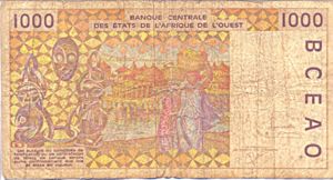 West African States, 1,000 Franc, P211Bl