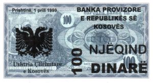 Kosovo, 100 Dinar, 