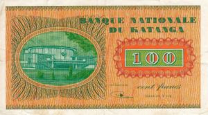 Katanga, 100 Franc, P8a