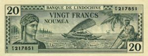 New Caledonia, 20 Franc, P49