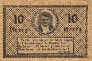 Germany, 10 Pfennig, 407.6b