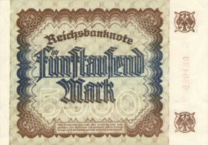 Germany, 5,000 Mark, P81a v1