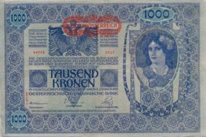 Austria, 1,000 Krone, P61