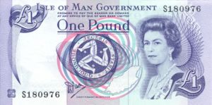 Isle Of Man, 1 Pound, P40a