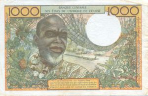 West African States, 1,000 Franc, P103Af