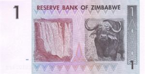 Zimbabwe, 1 Dollar, P65