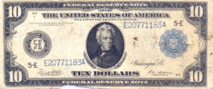 United States, The, 10 Dollar, P360b