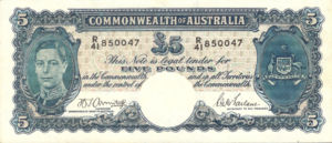 Australia, 5 Pound, P27b
