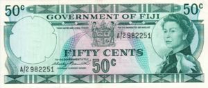 Fiji Islands, 50 Cent, P64a