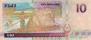 Fiji Islands, 10 Dollar, P106a