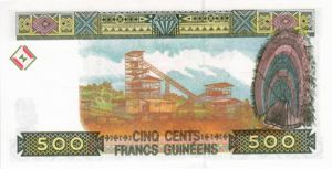 Guinea, 500 Franc, P36