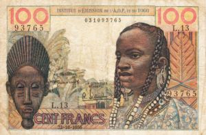 French West Africa, 100 Franc, P46
