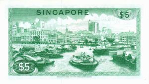 Singapore, 5 Dollar, P2d