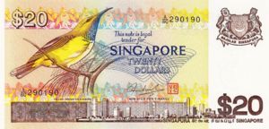 Singapore, 20 Dollar, P12